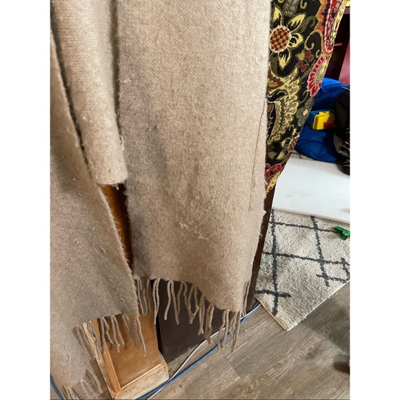 Look Look By M New York Cream Open Front Cape Cardigan One Size GUC - Picture 16 of 16